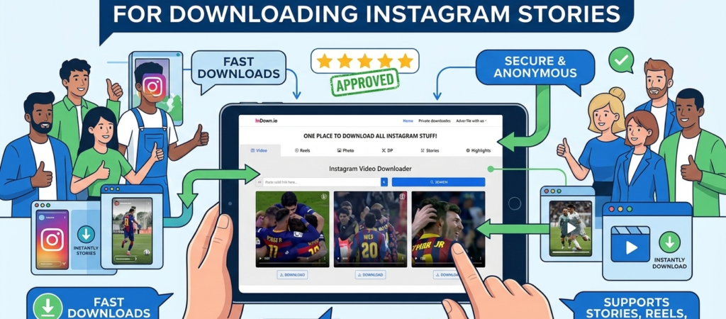 Indown.io for Social Media Downloads