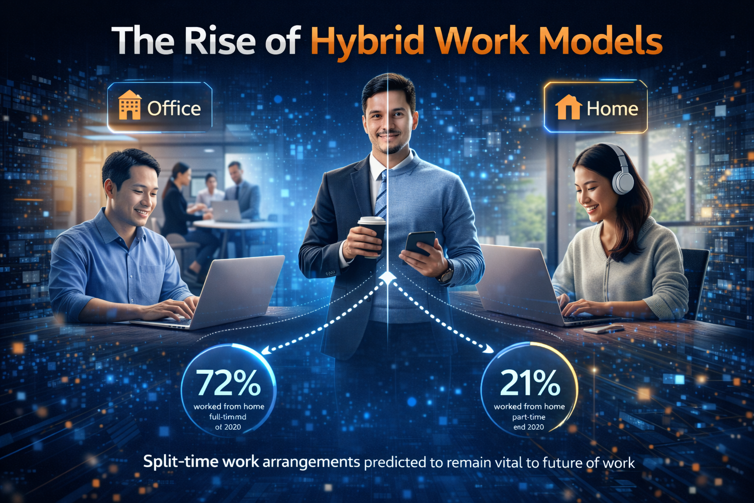 The Rise of Hybrid Work Models