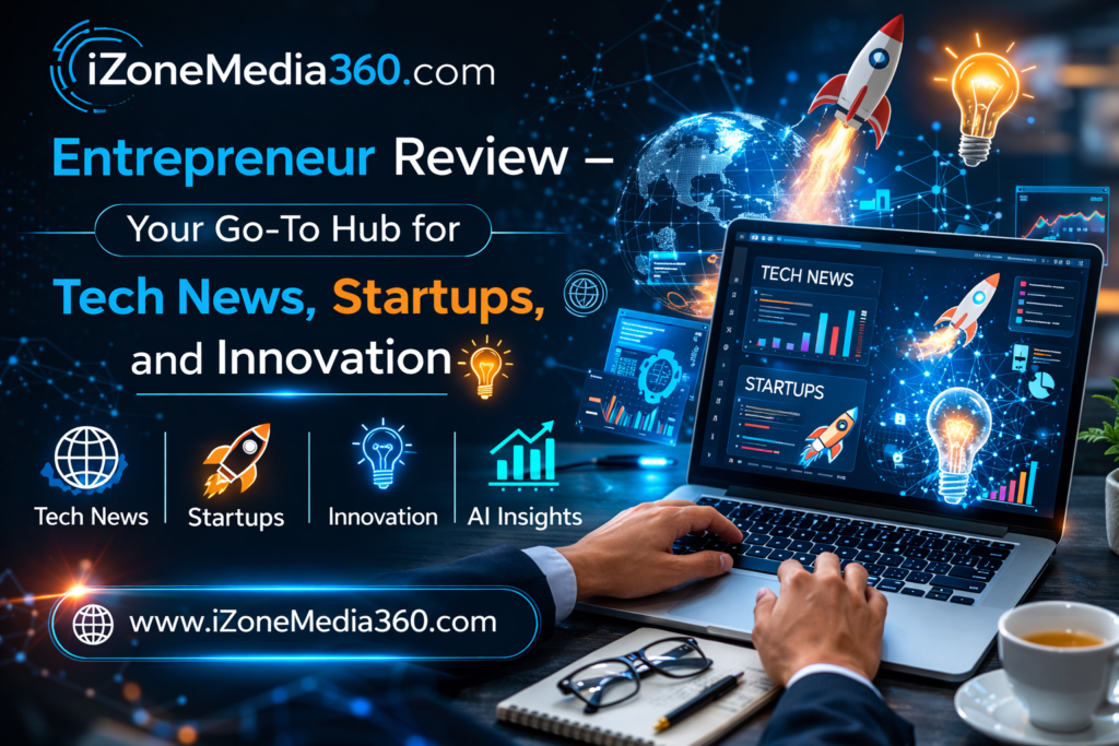 iZoneMedia360.com Entrepreneur Review – Your Go-To Hub for Tech News, Startups, and Innovation