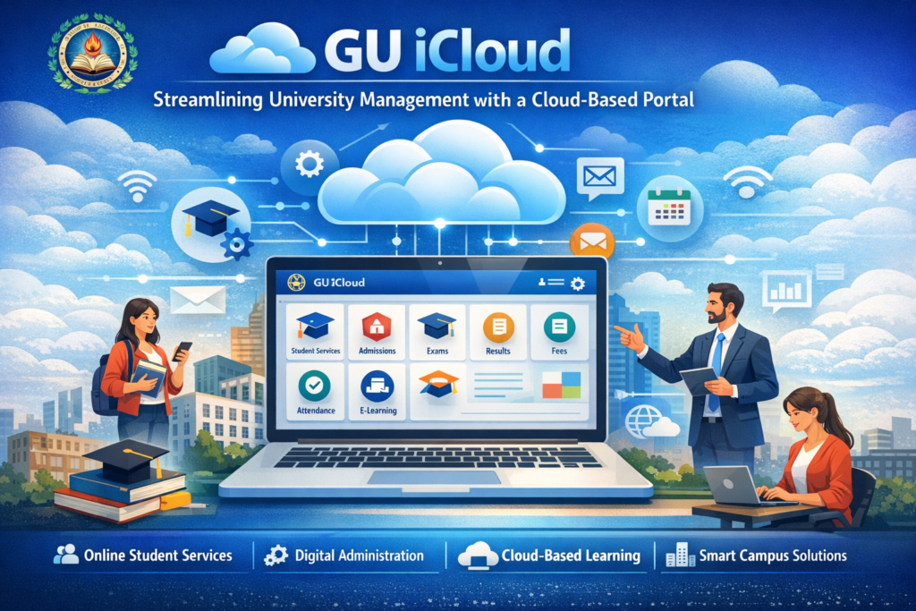 GU iCloud Streamlining University Management with a Cloud-Based Portal