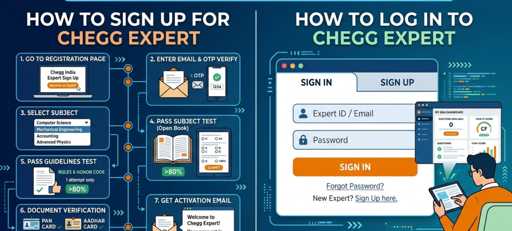 How to Sign Up and Log In to Chegg Expert A Step-by-Step Guide