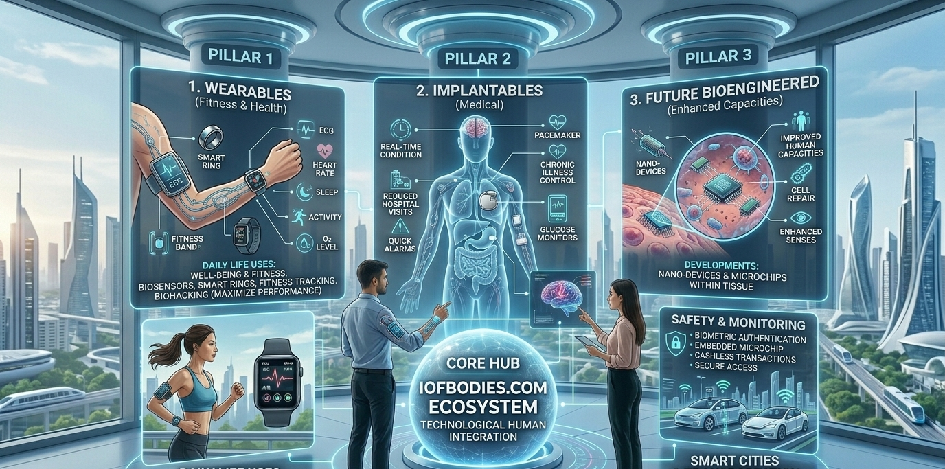 Three Primary Groups Define The Iofbodies.com Ecosystem