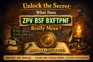 Unlock the Secret: What Does zpv bsf bxftpnf Really Mean?