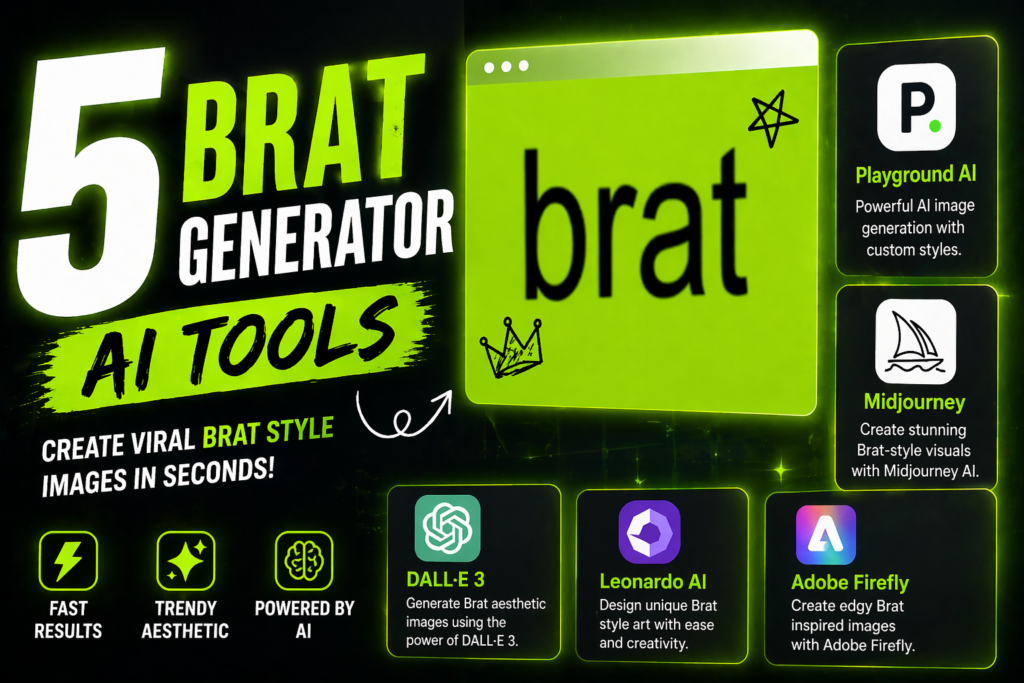 5 Brat Generator AI Tools 