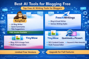 Best AI Tools for Blogging Free (No Signup Required)