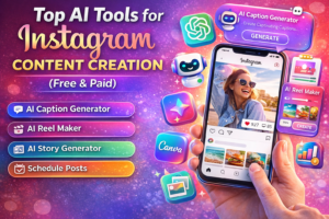 Top AI Tools for Instagram Content Creation (Free & Paid)