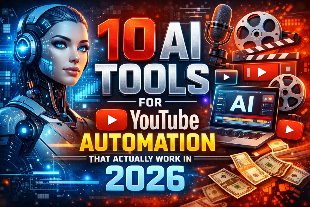 10 AI Tools for YouTube Automation That Actually Work in 2026