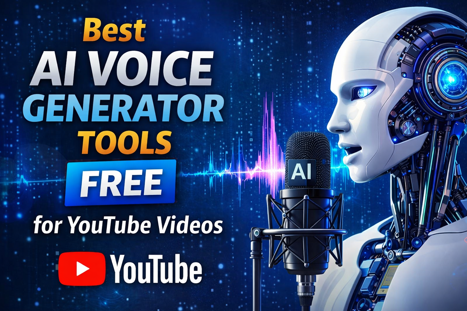 Best AI Voice Generator Tools Free for YouTube Videos - Tech Above It