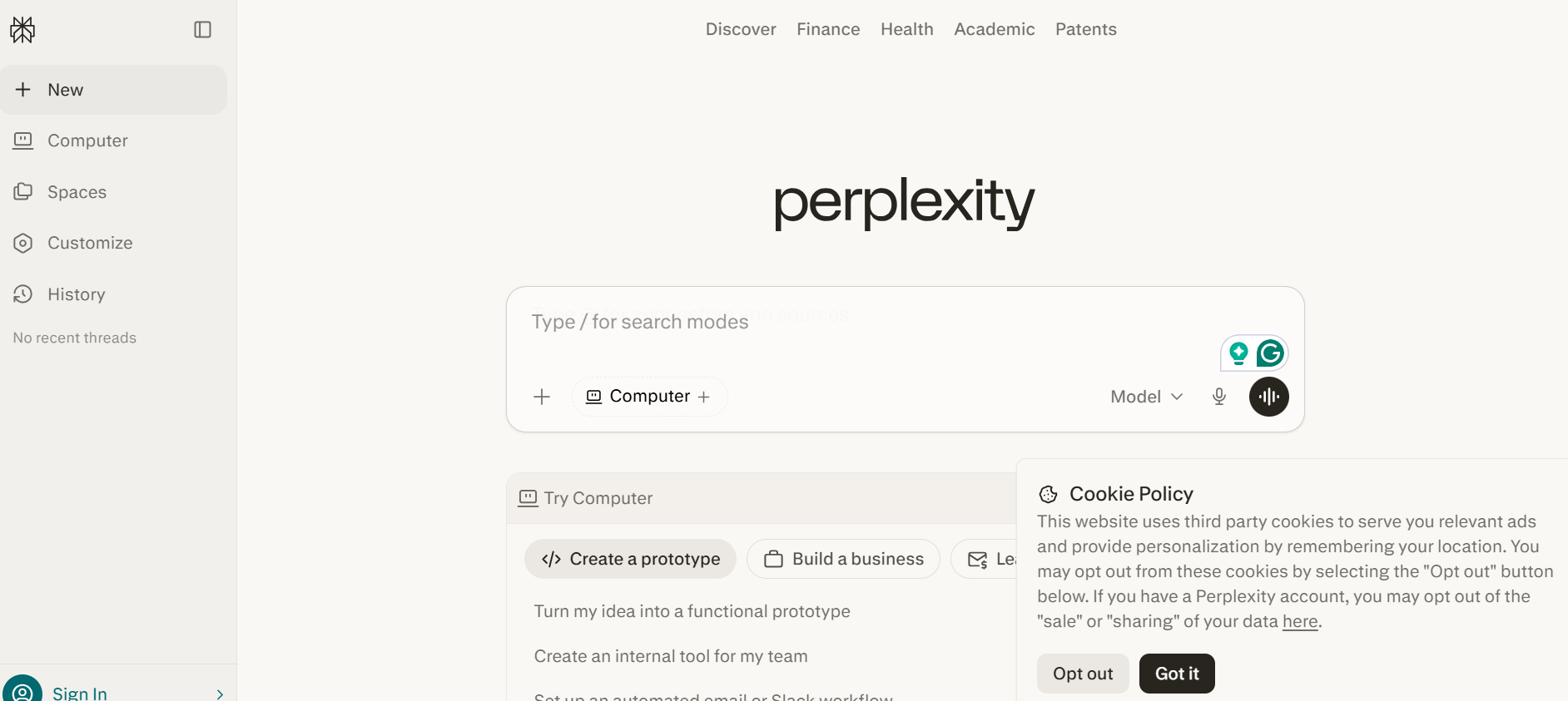 Perplexity