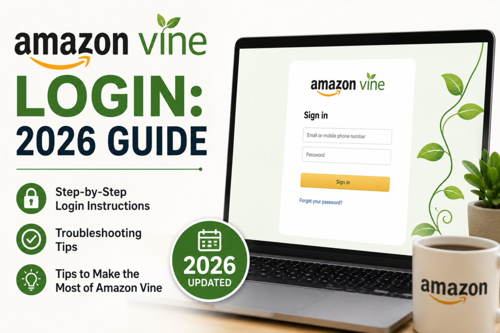 Amazon Vine Login 2026 Guide