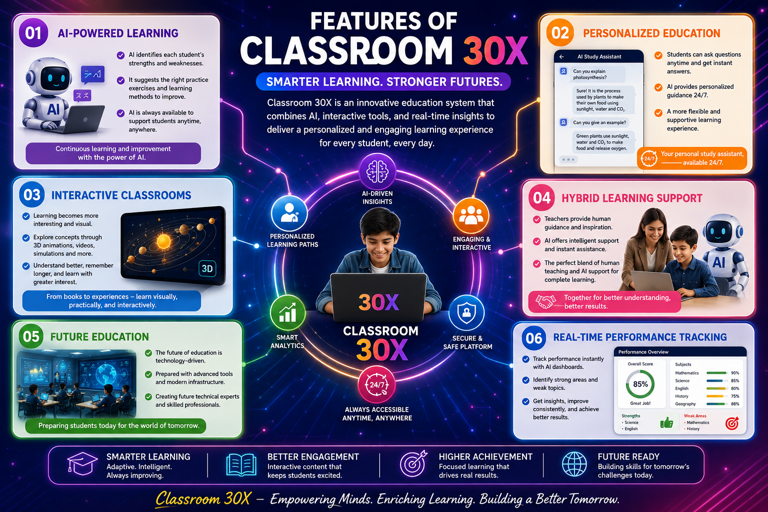 Feature of Classroom 30X