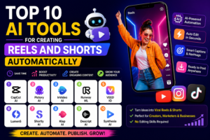 Top 10 AI Tools for Creating Reels and Shorts Automatically