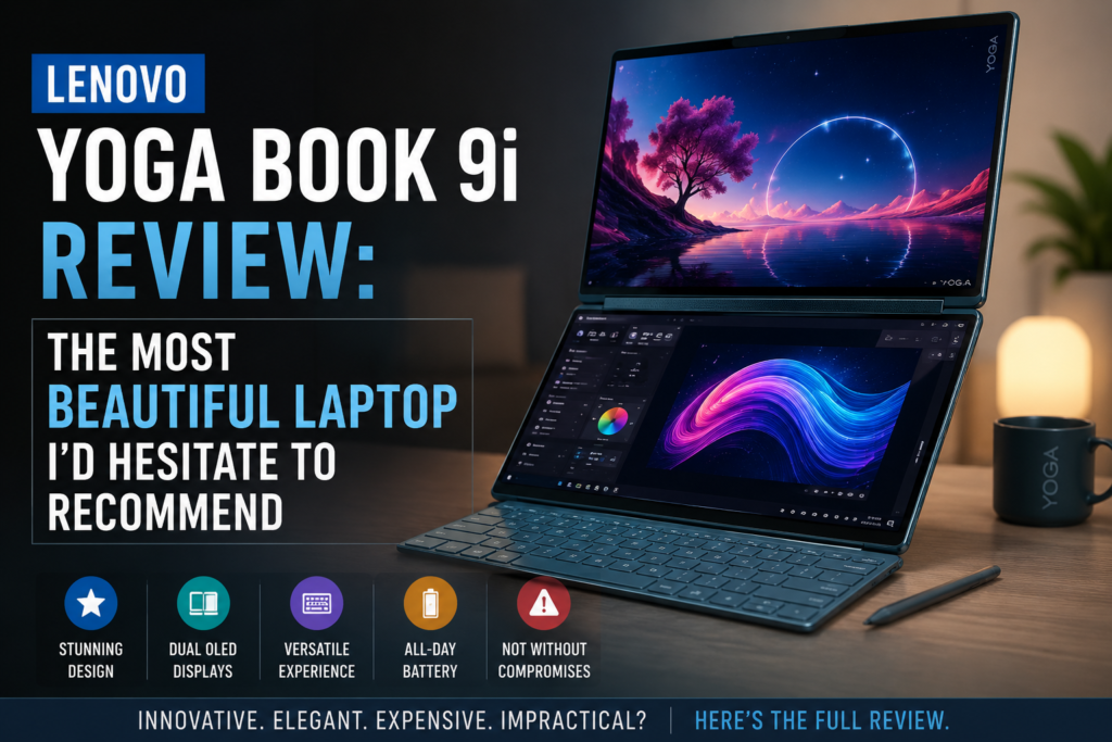 Lenovo Yoga Book 9i Review: The Most Beautiful Laptop I’d Hesitate to Recommend