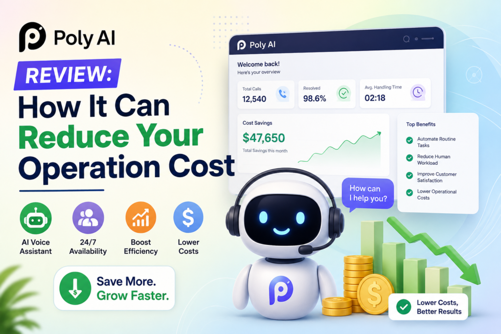 Poly AI Review: How It Can Reduce Your Operation Cost