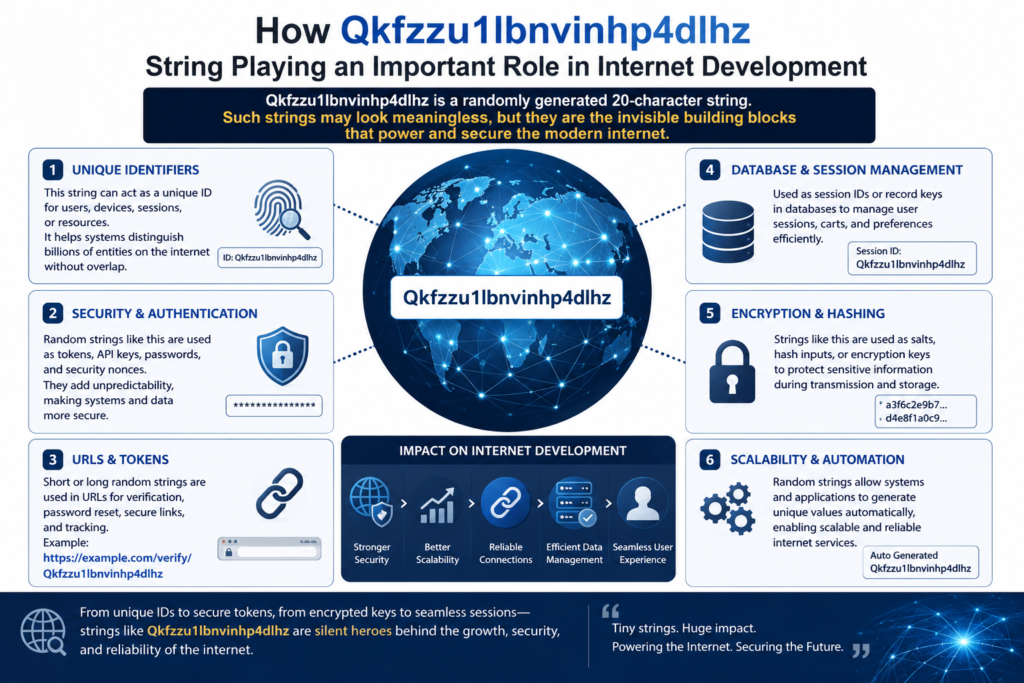 How Qkfzzu1lbnvinhp4dlhz String Playing an Important Role in Internet Development