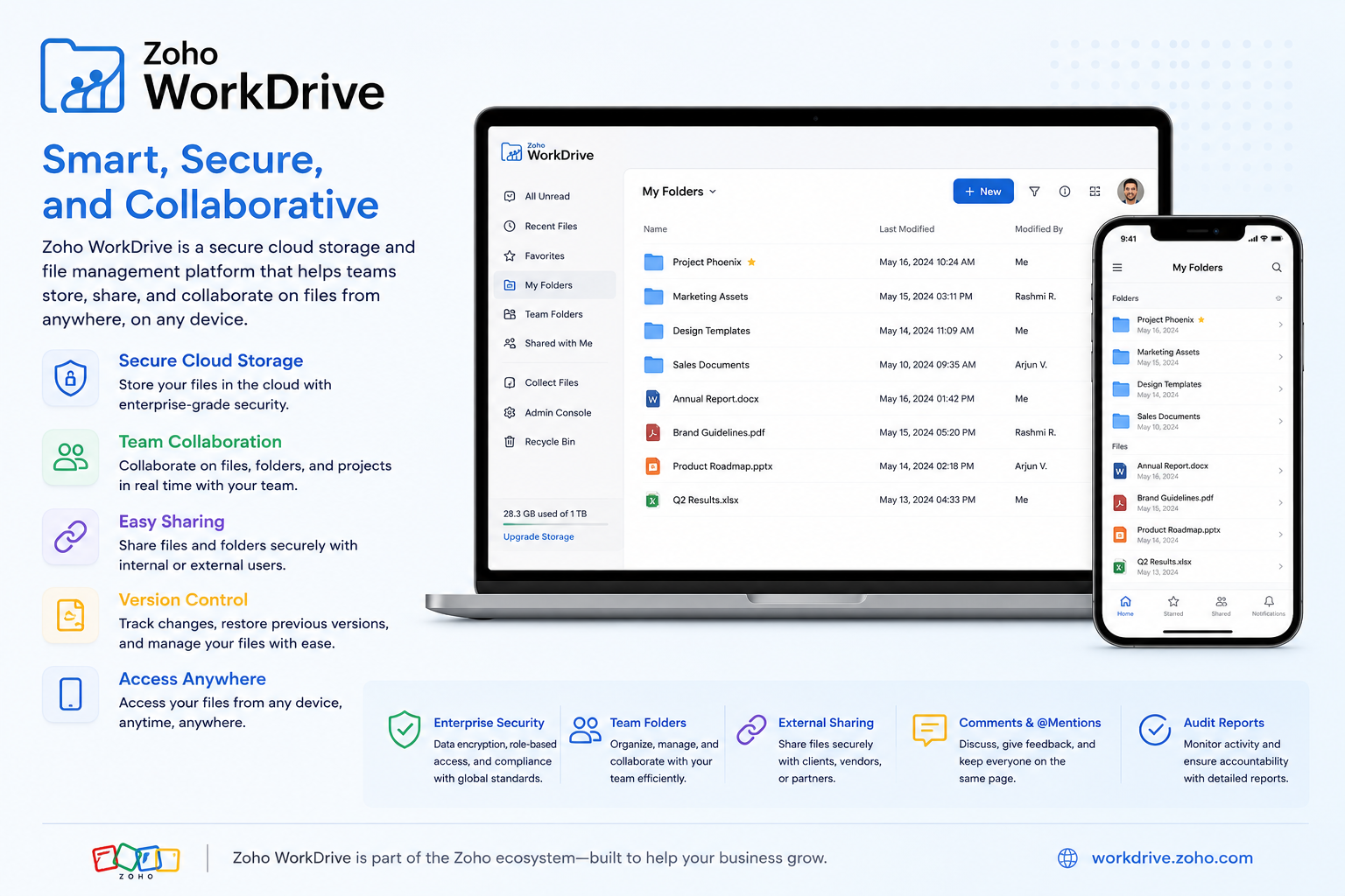 Zoho WorkDrive