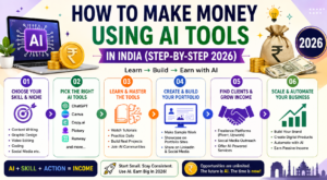 How to Make Money Using AI Tools in India (Step-by-Step 2026)