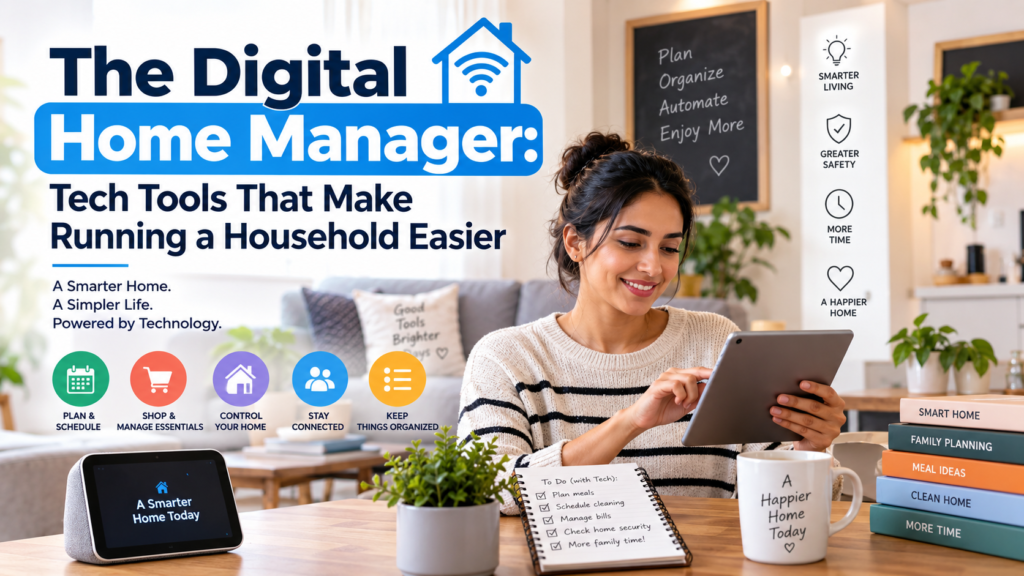 The Digital Home Manager Tech Tools That Make Running a Household Easier