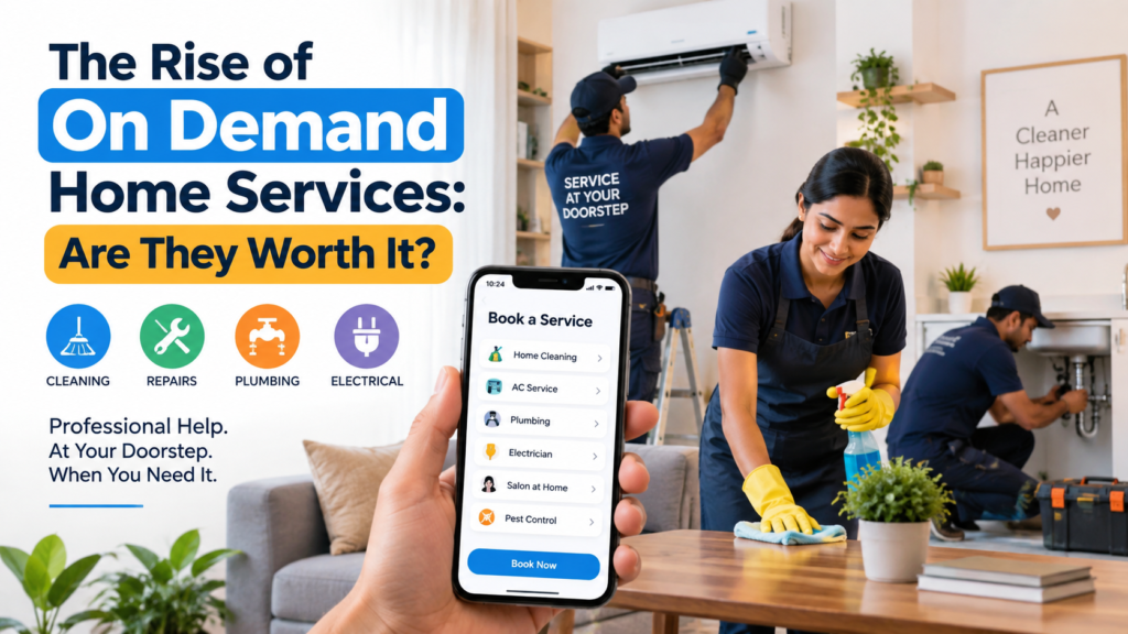 The Rise of On Demand Home Services Are They Worth It