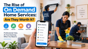 The Rise of On Demand Home Services: Are They Worth It?